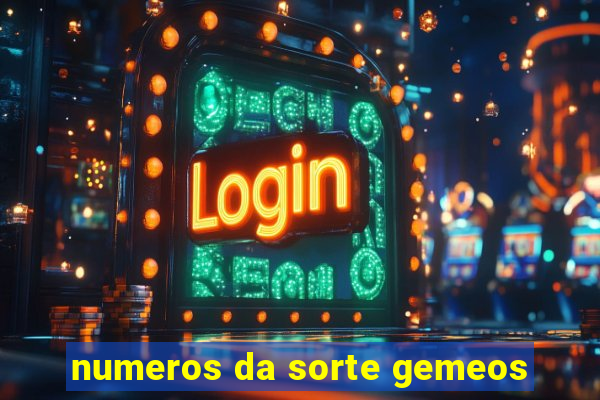 numeros da sorte gemeos